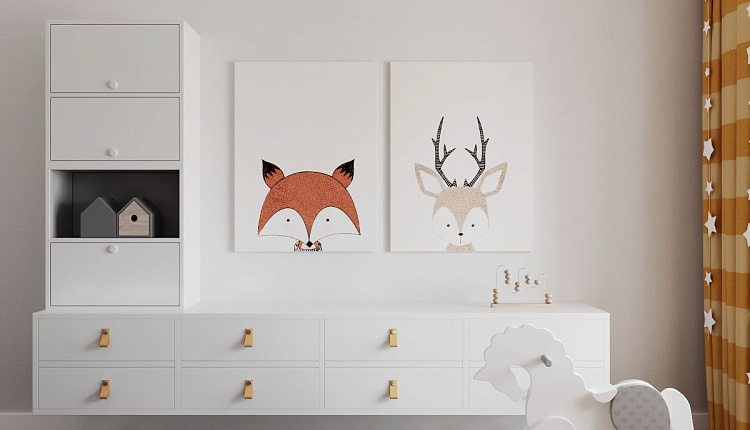 Изящная сова от компании Favourite устроилась в одной их квартир по проекту @designstudio09. ЖК Прилесный  